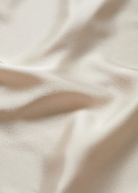 Satin top with straps
