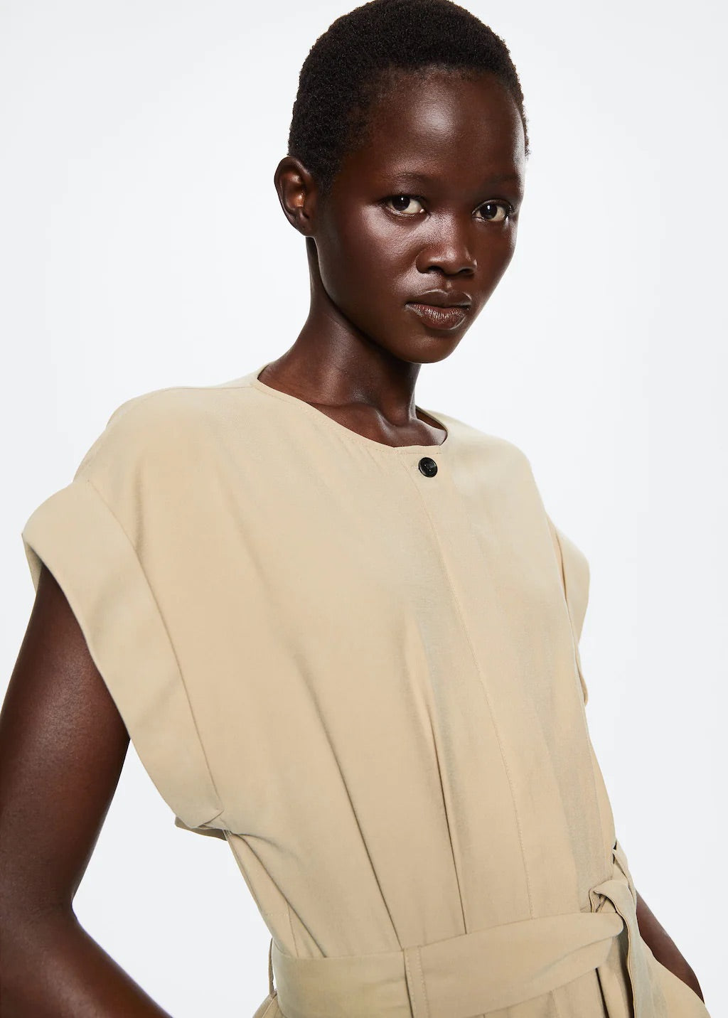 Cut-out back jumpsuit