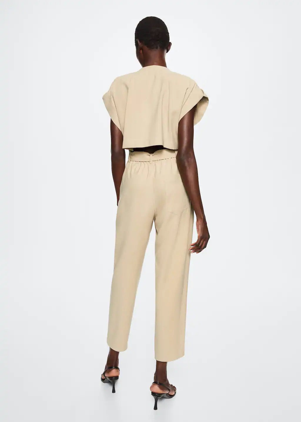 Cut-out back jumpsuit
