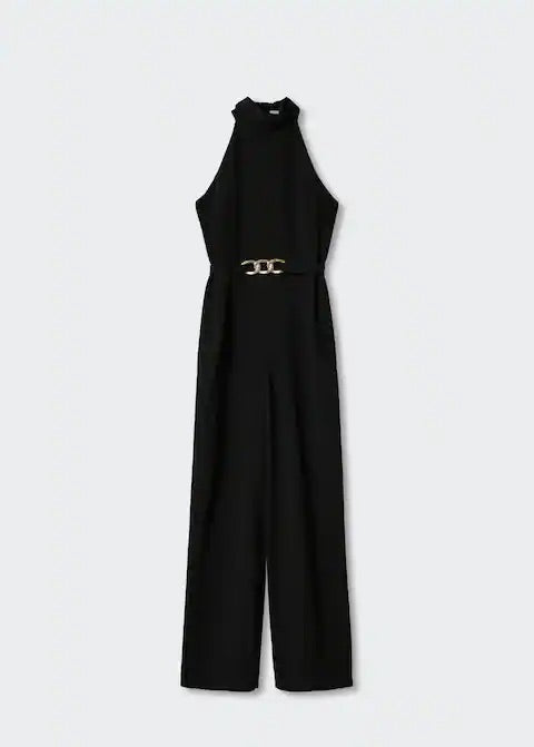 Halter neck jumpsuit