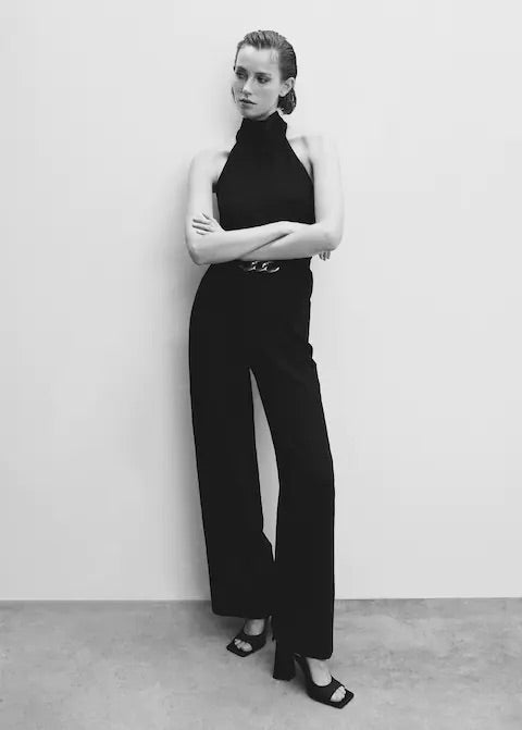 Halter neck jumpsuit