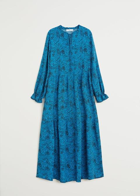 Printed long dress