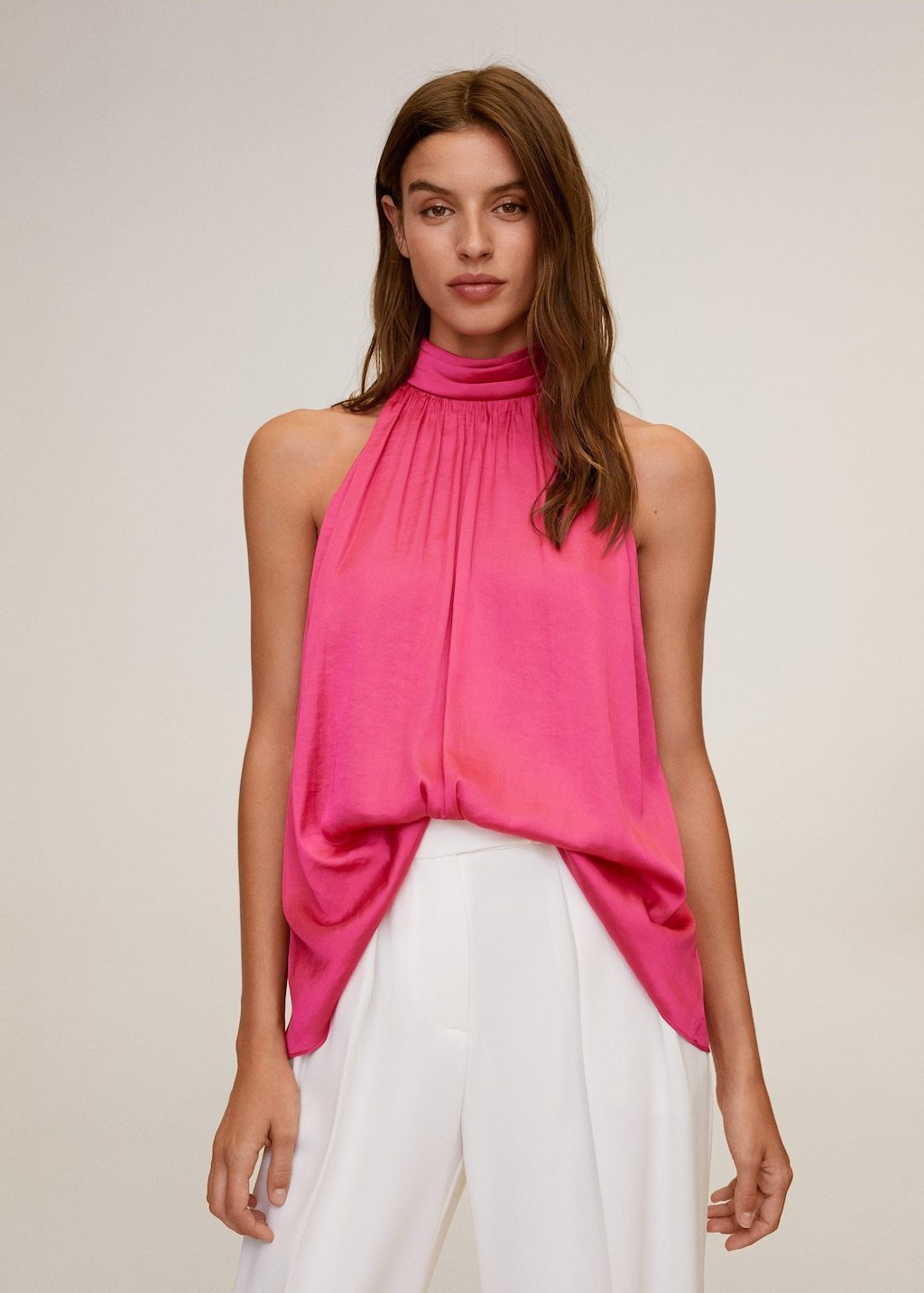 Satin top