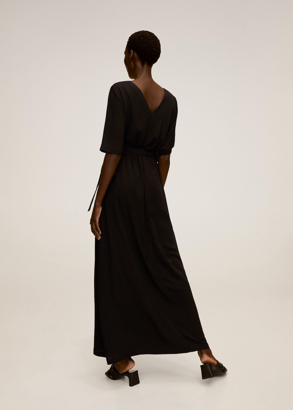 Wrapped gown