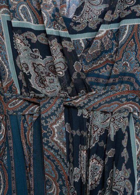 Flowy printed dress
