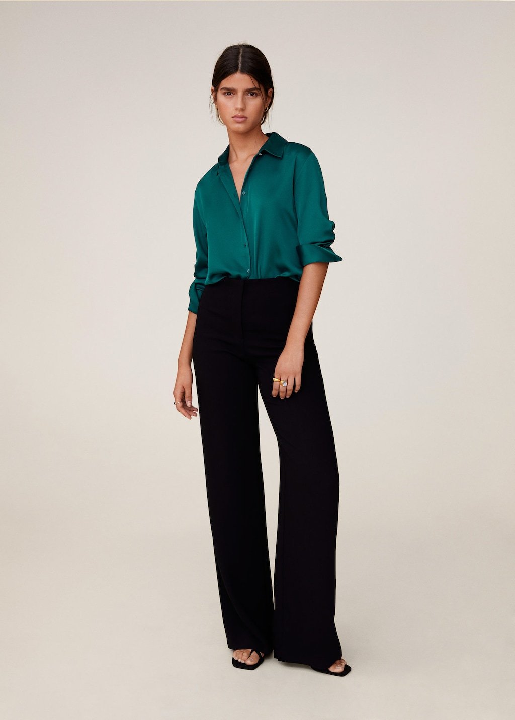 Satin shirt