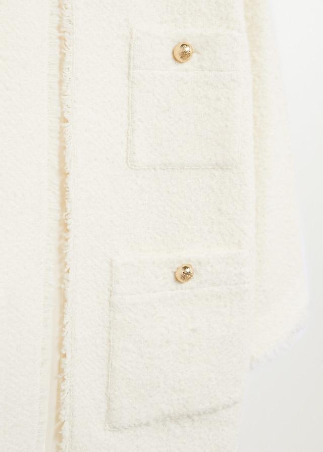 Pocket tweed jacket