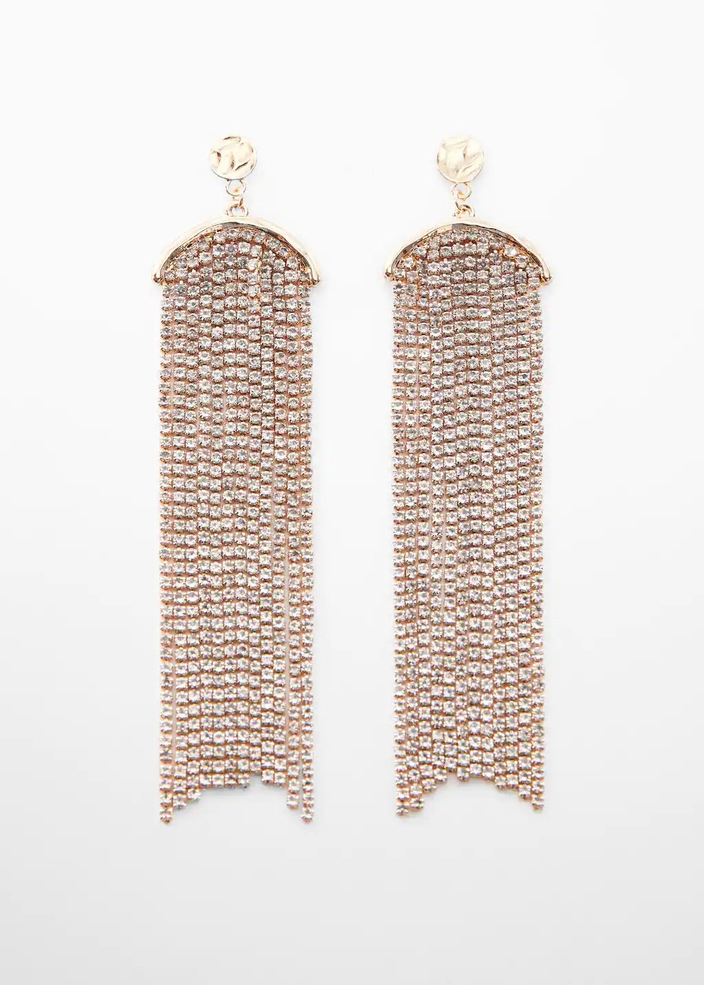 Crystal waterfall earrings