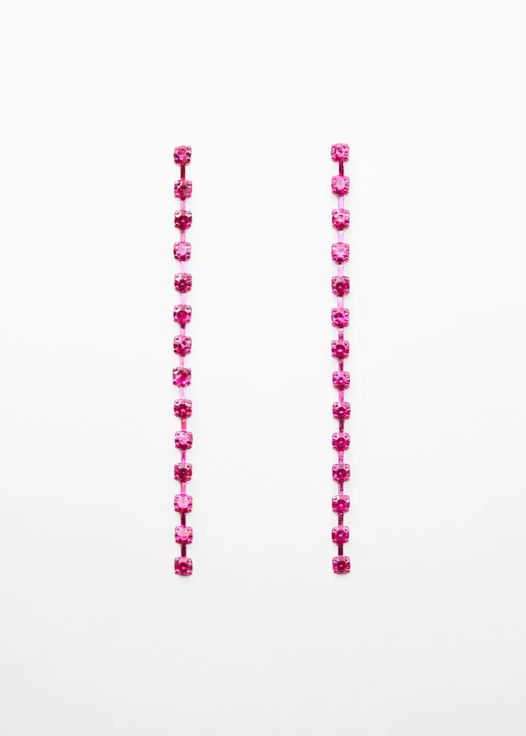 Crystal thread earrings