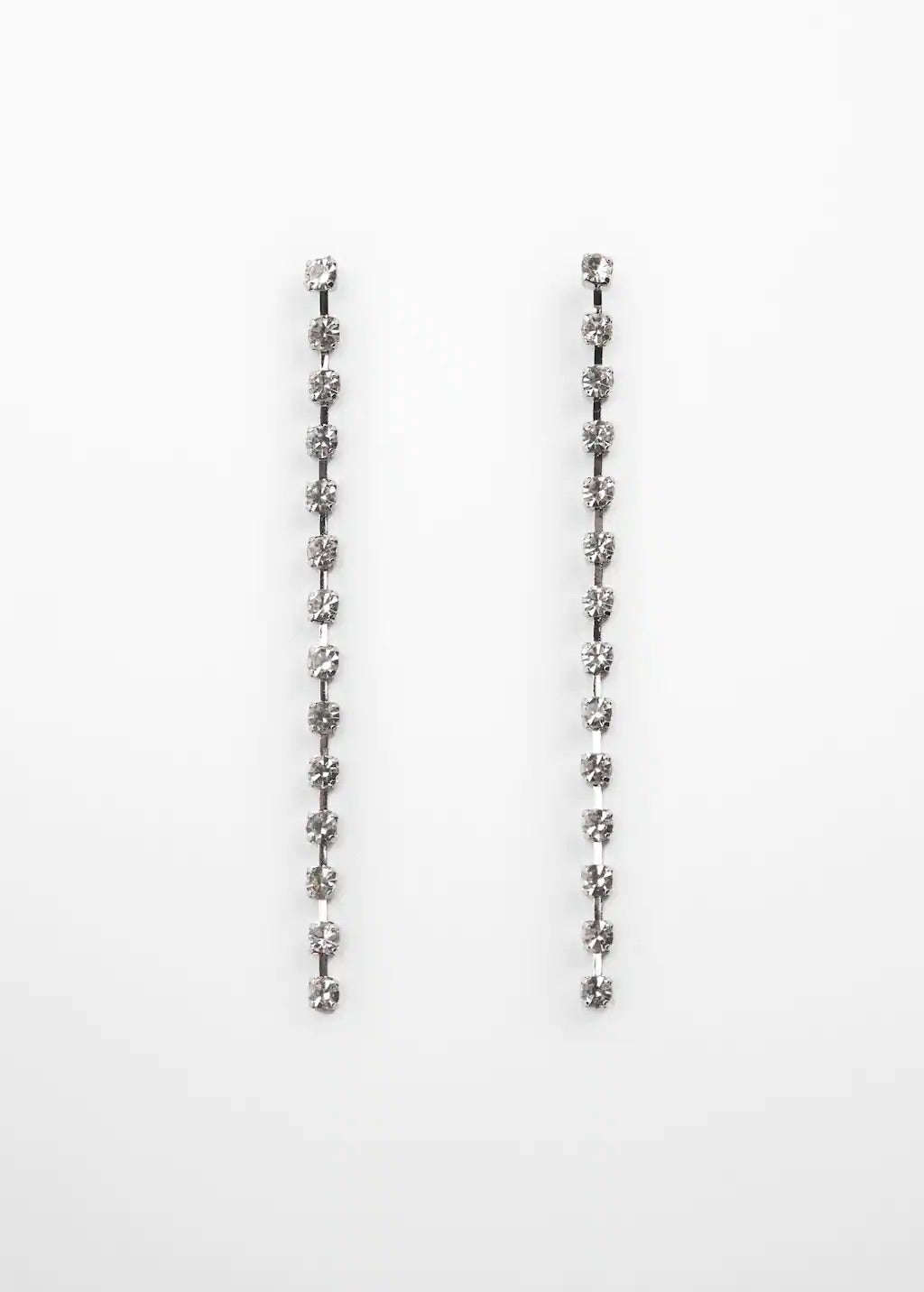 Crystal thread earrings