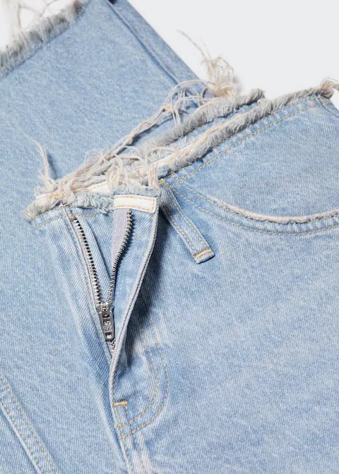 Wideleg mid-rise jeans