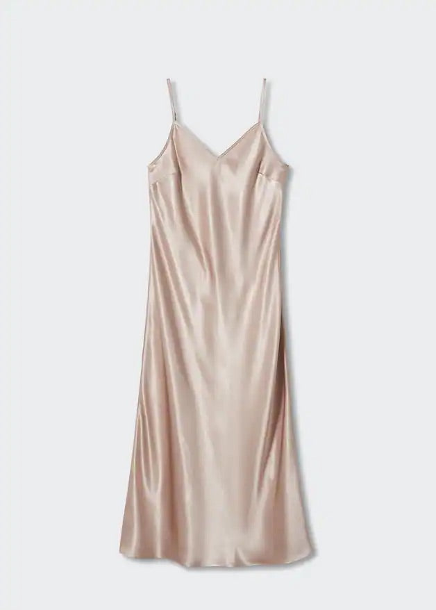 Satin camisole dress