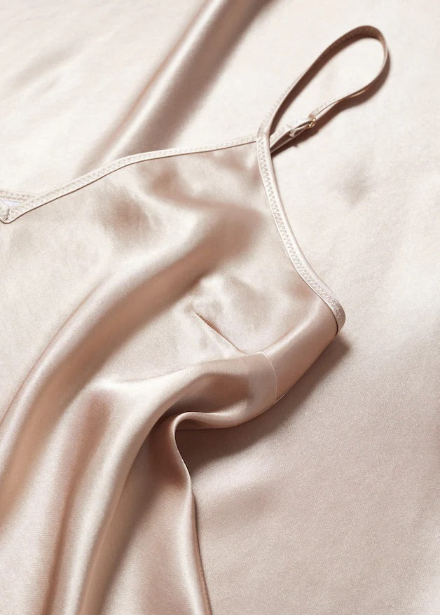 Satin camisole dress
