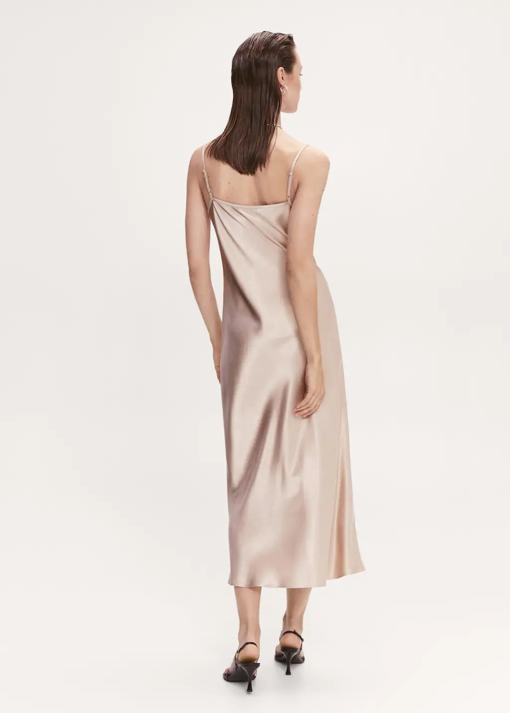 Satin camisole dress