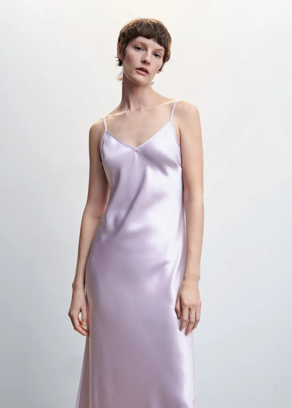 Satin camisole dress