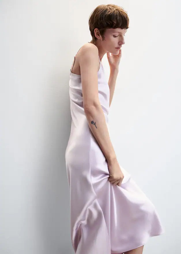 Satin camisole dress