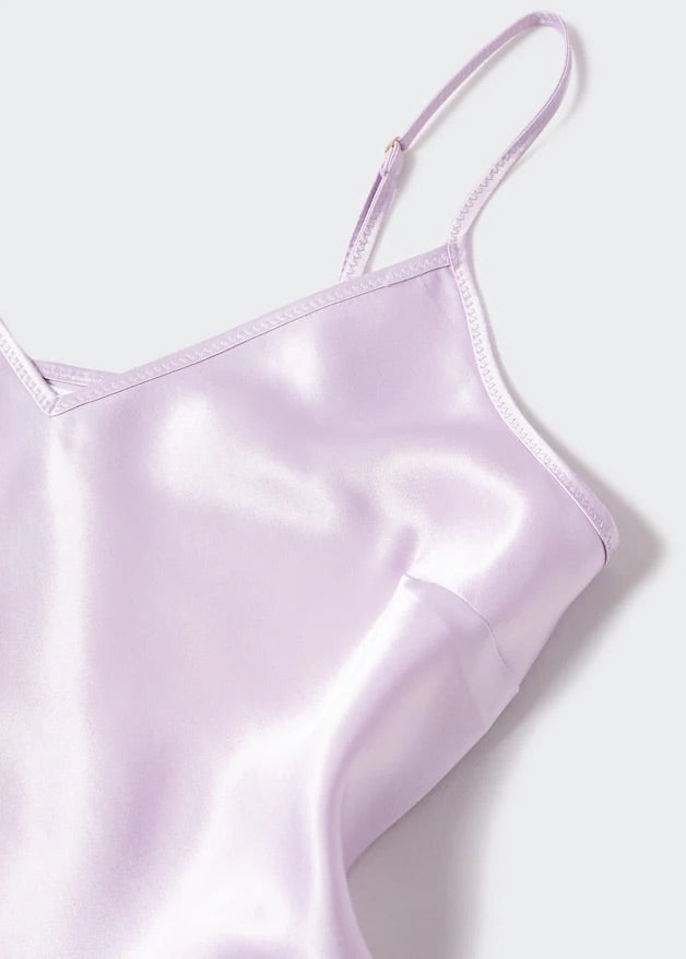 Satin camisole dress