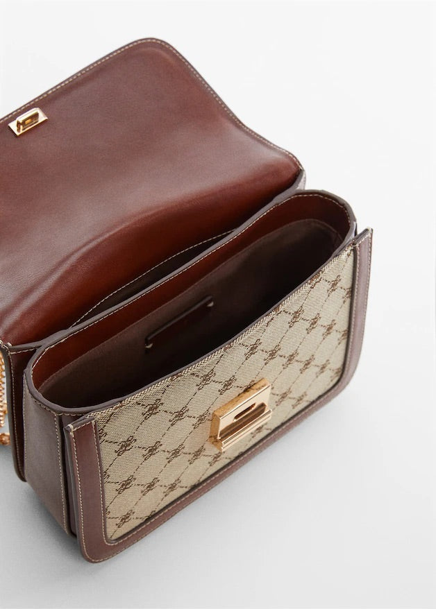 Chain jacquard bag
