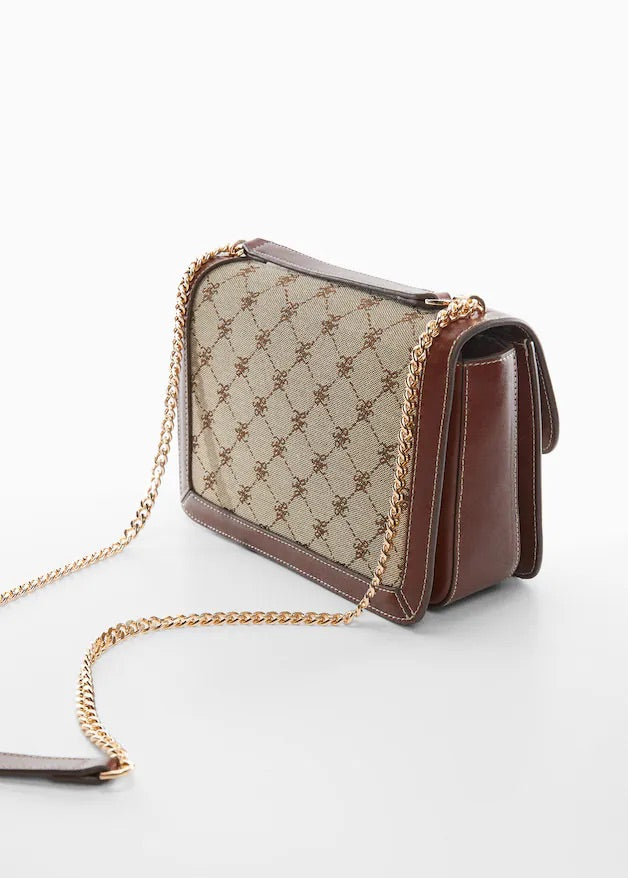 Chain jacquard bag