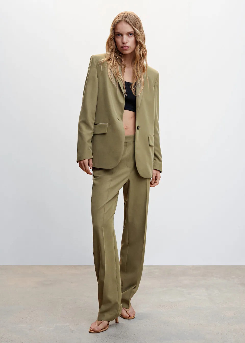 Modal suit trousers