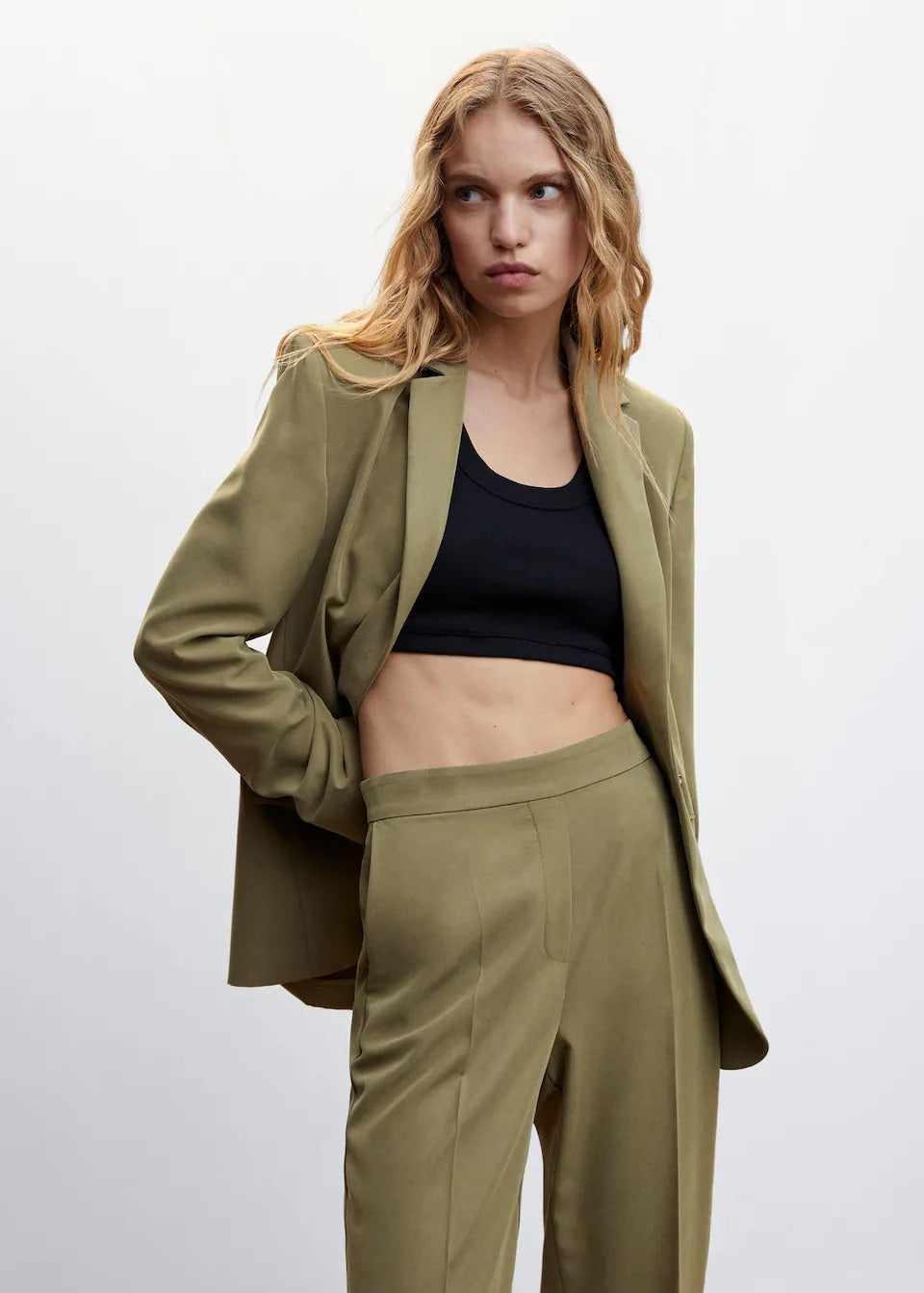 Modal suit trousers