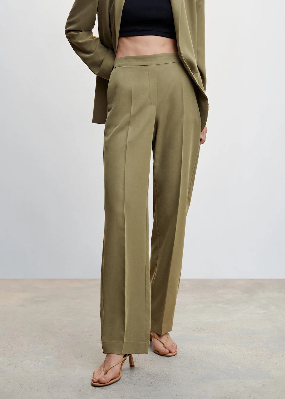 Modal suit trousers