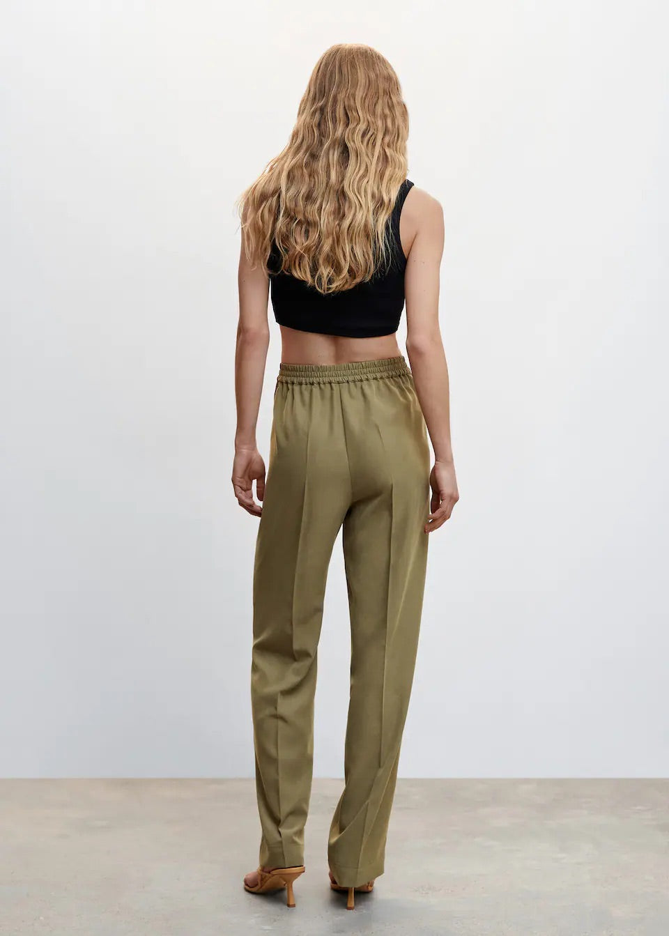 Modal suit trousers