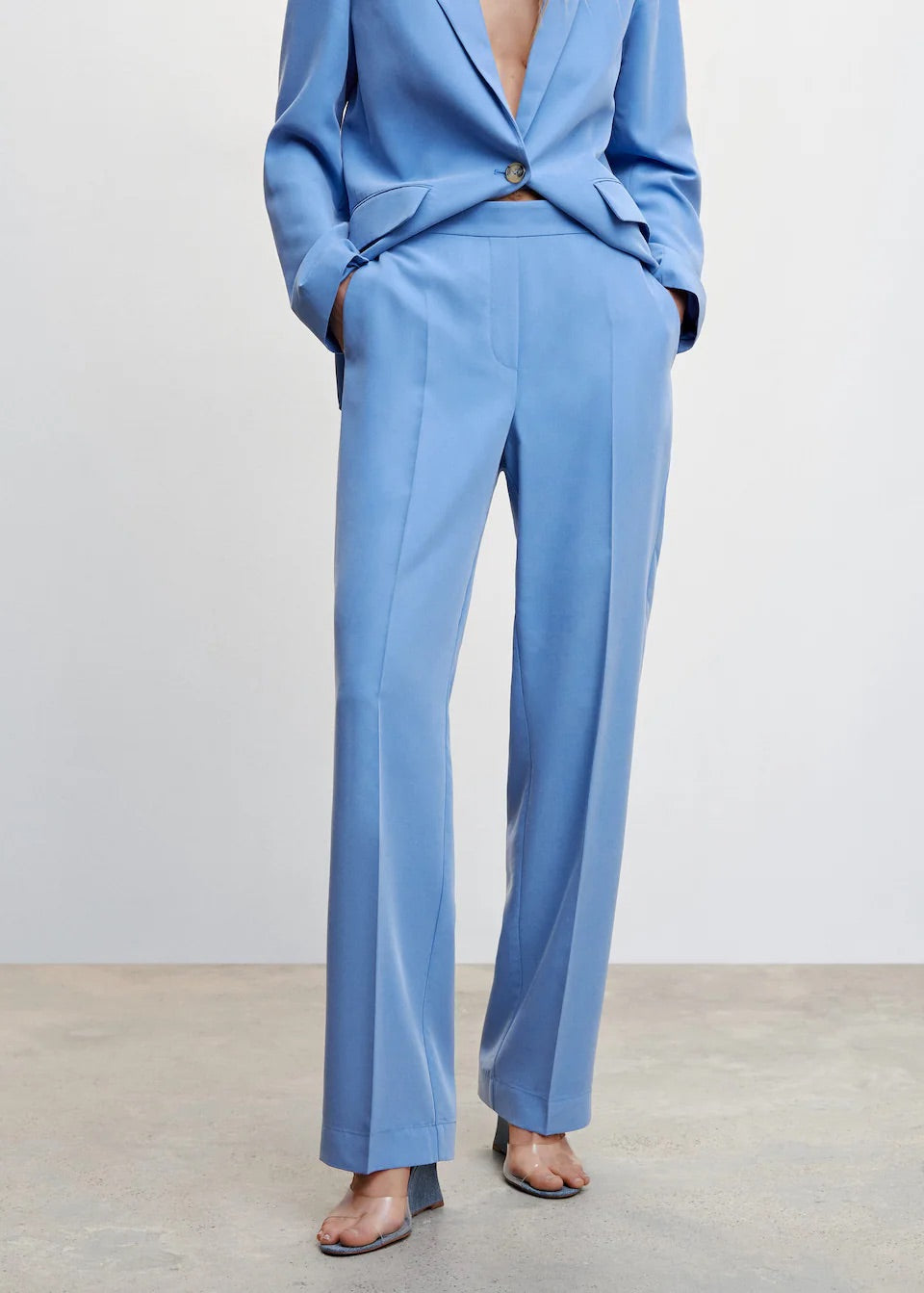 Modal suit trousers