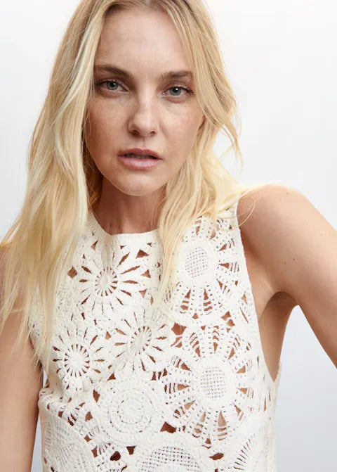 Crochet crop top