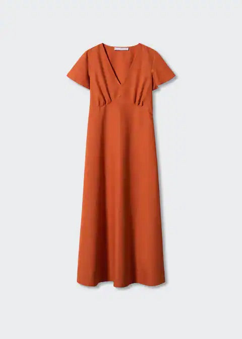 V-neckline dress