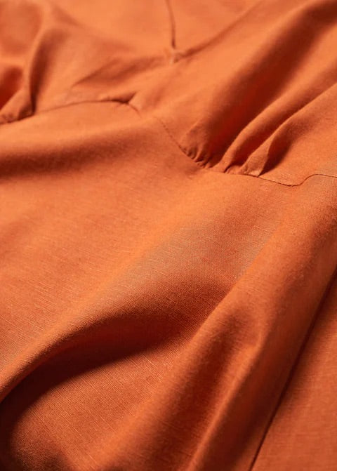 V-neckline dress