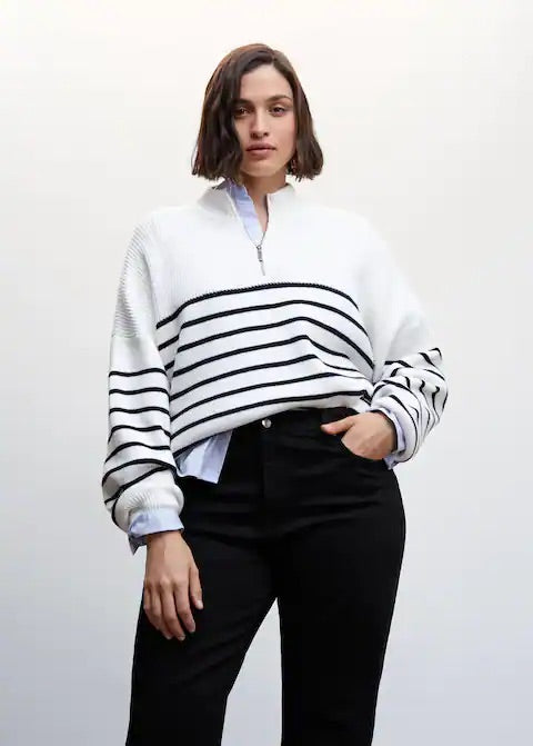 Crop flared jeans