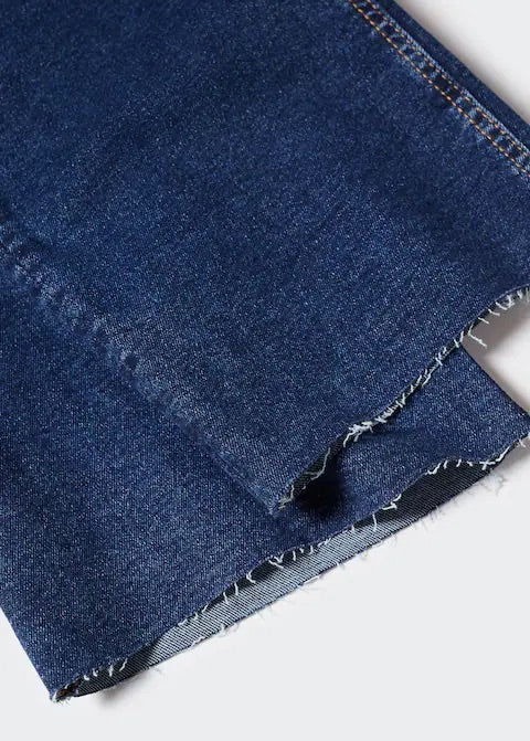 Crop flared jeans