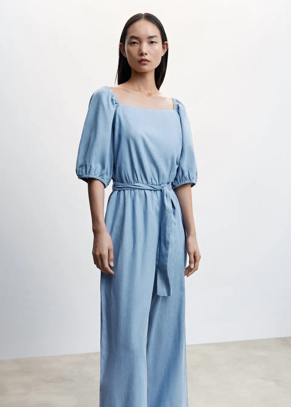 Tencel cotton jumpsuit