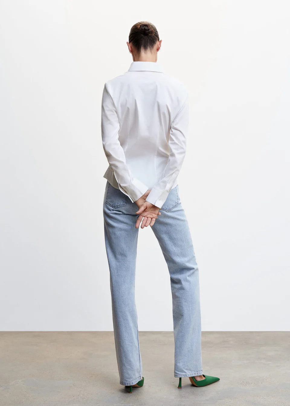 Essential cotton-blend shirt