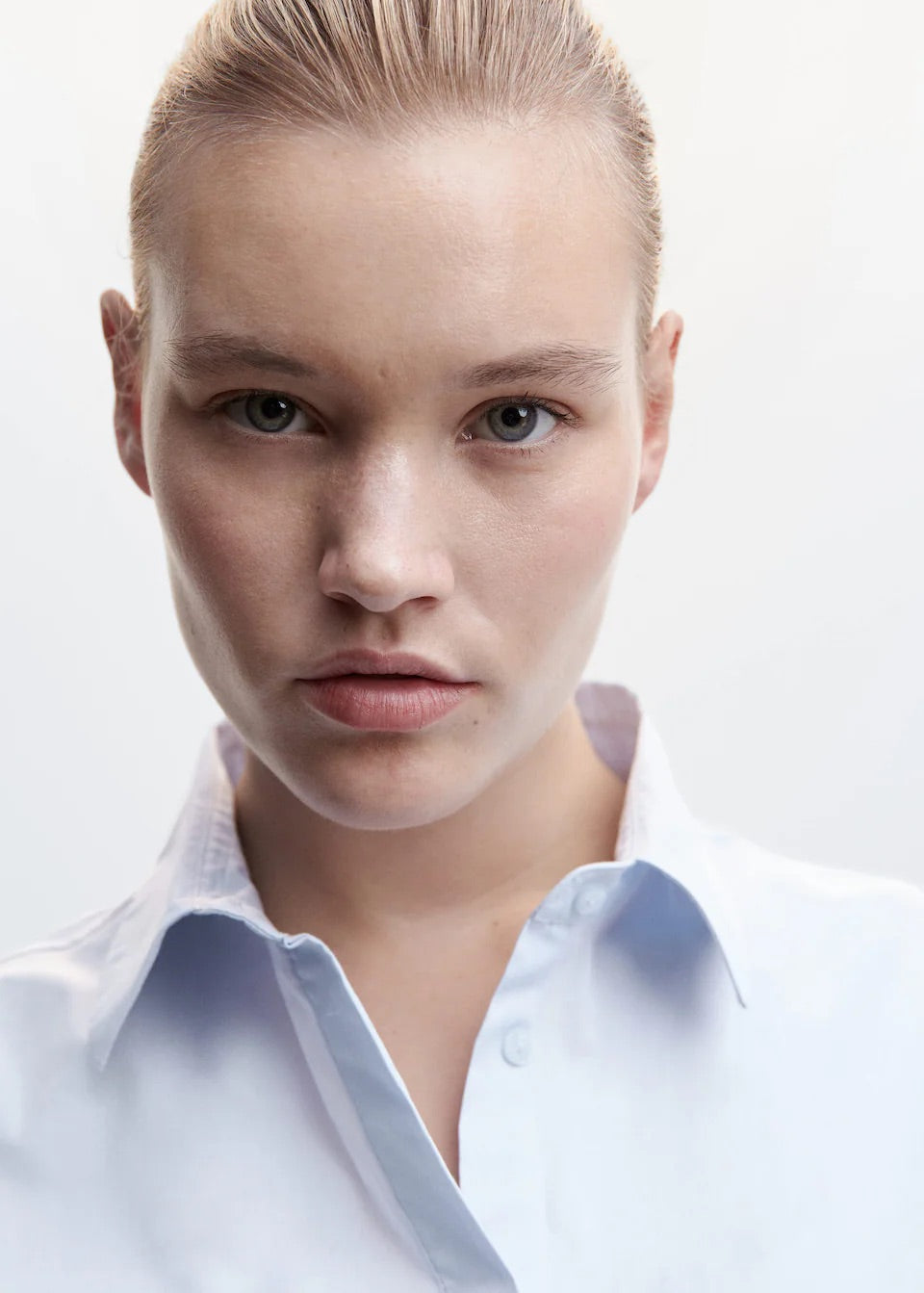 Essential cotton-blend shirt