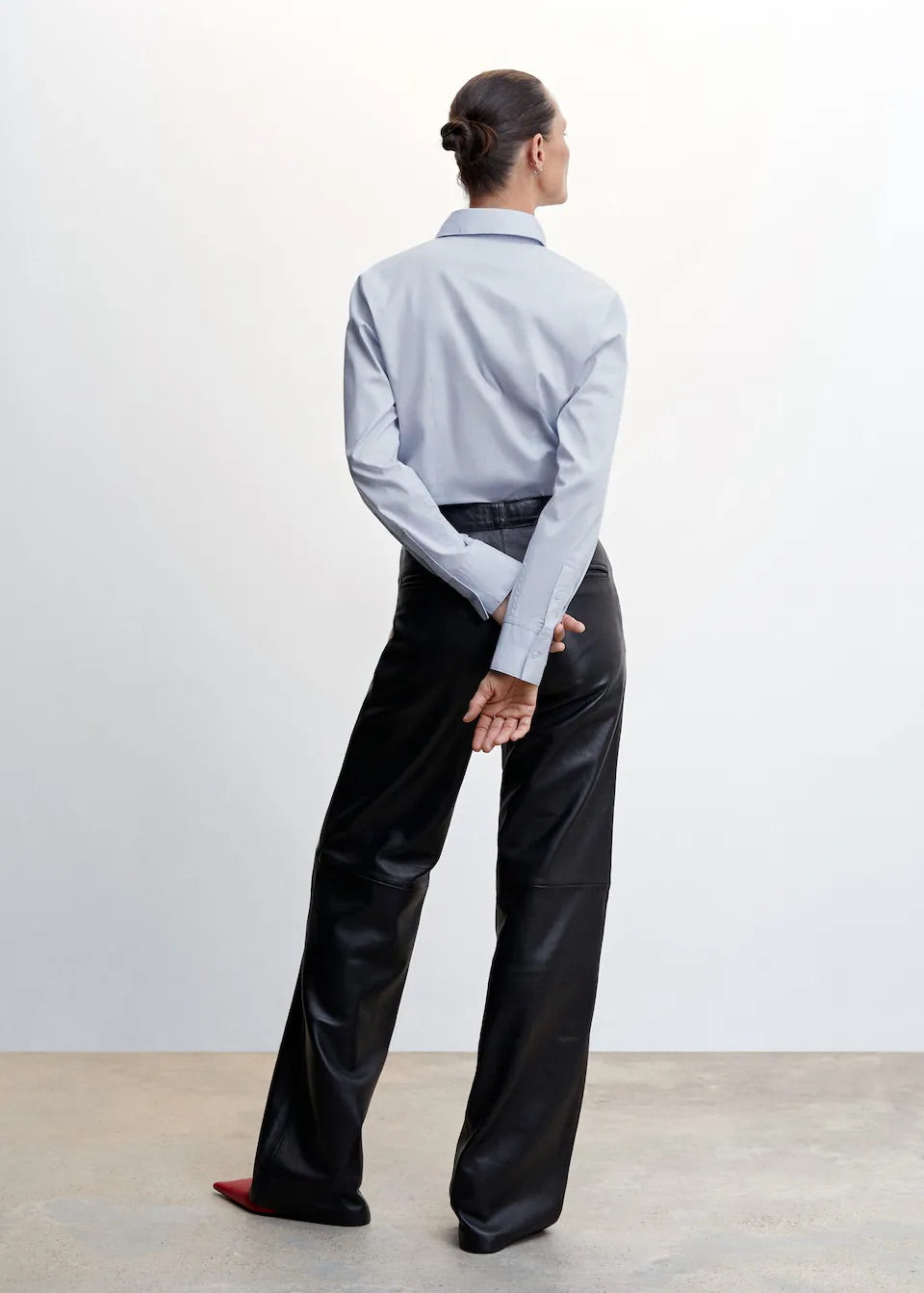 Essential cotton-blend shirt