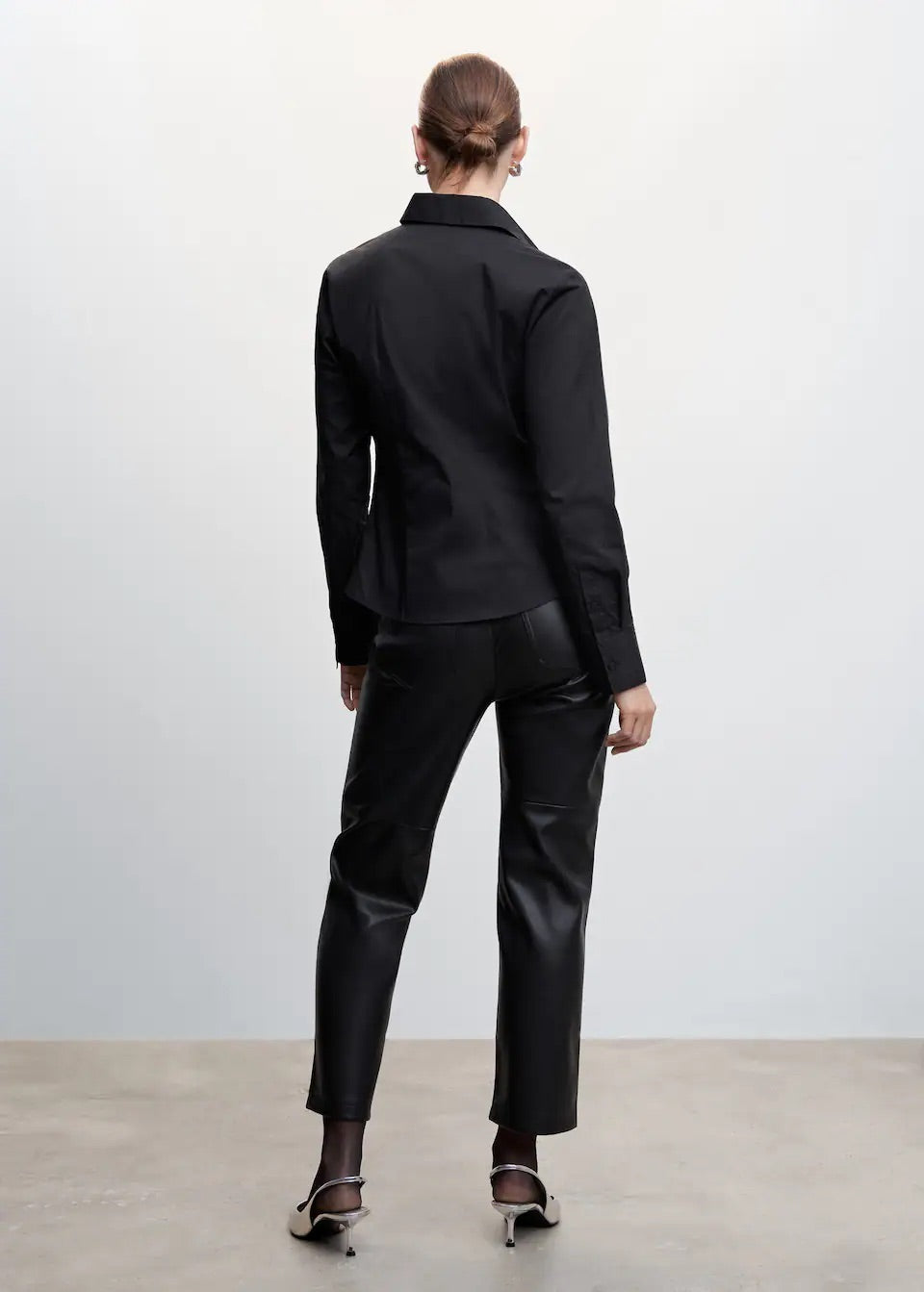 Essential cotton-blend shirt