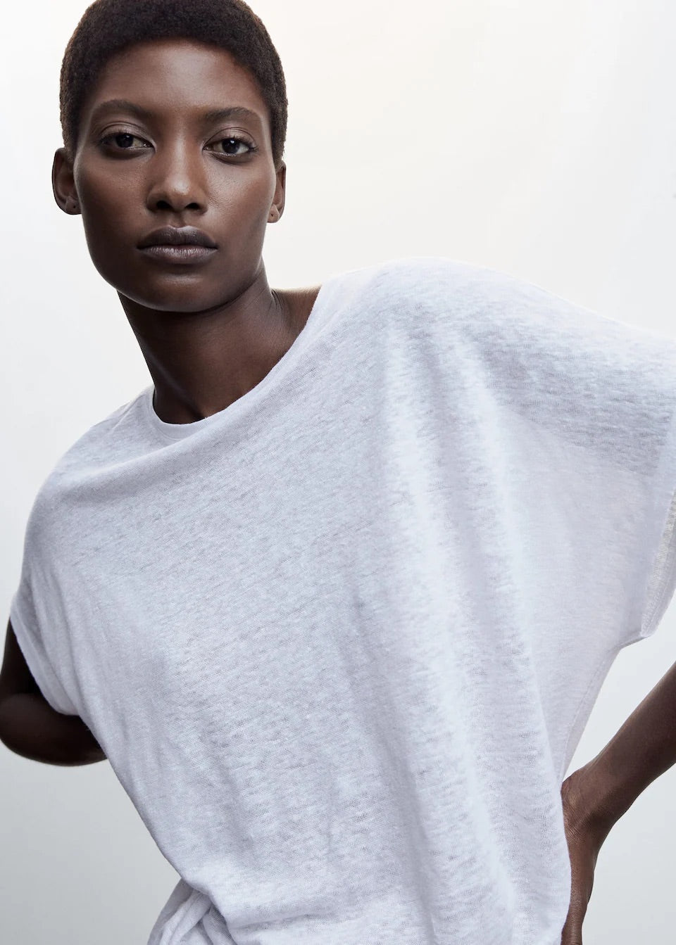 100% linen t-shirt