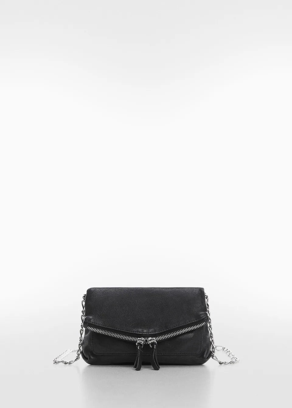 Chain leather bag