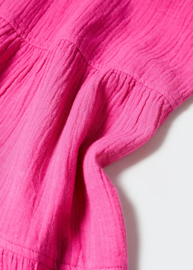 Flared cotton dress