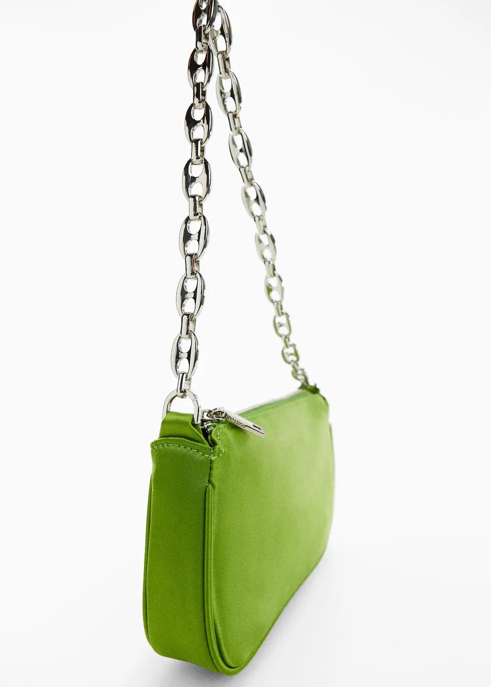 Satin chain bag