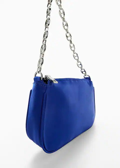 Satin chain bag