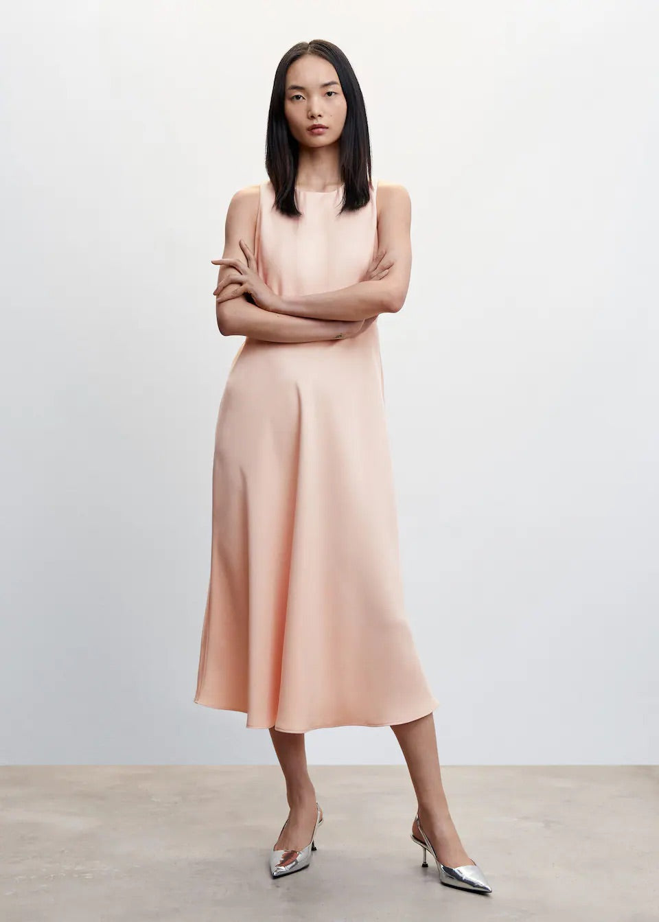Flowy midi dress