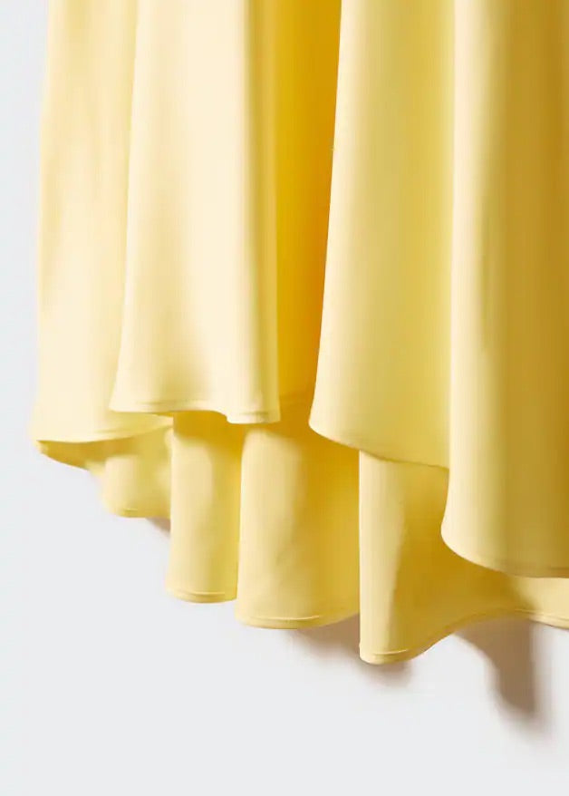 Flared sleeves dress