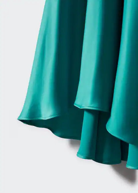 Flared sleeves dress