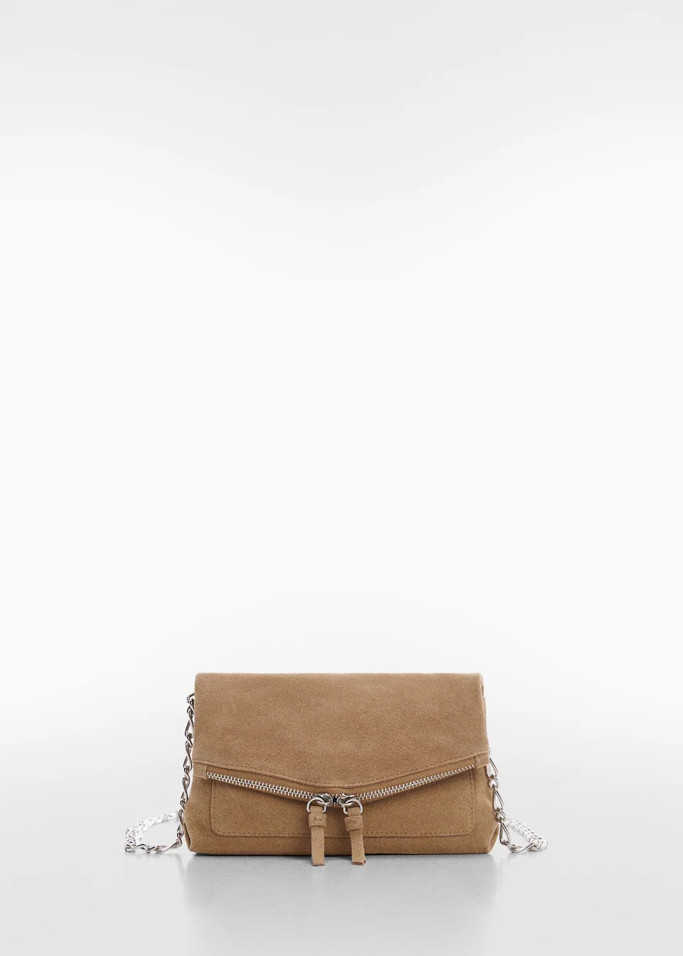Chain leather bag