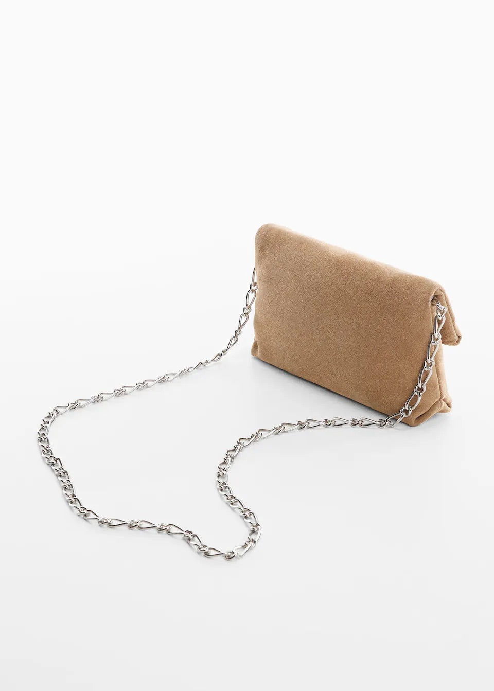 Chain leather bag