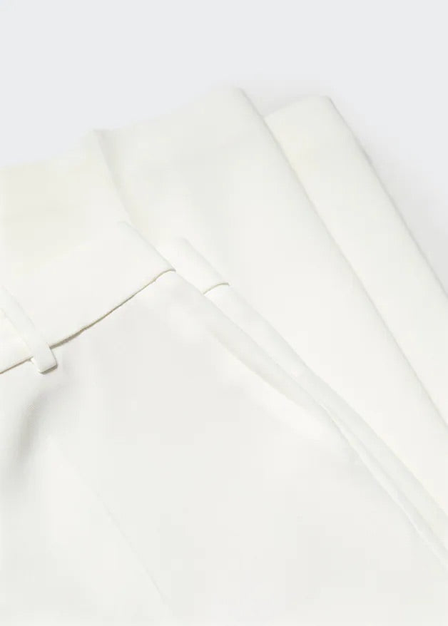 wide leg suit trousers