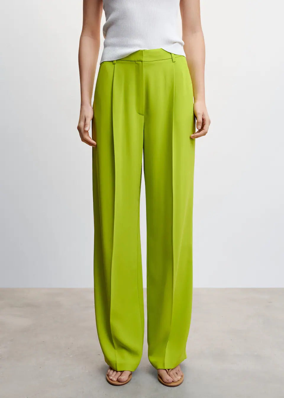 Dart palazzo trousers